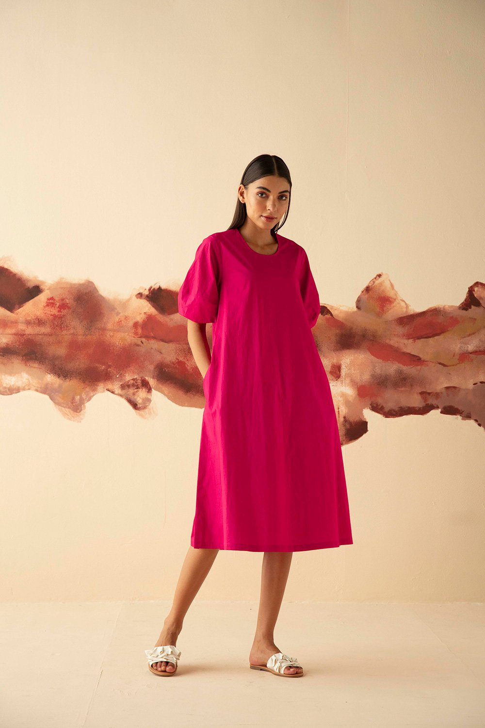 Margo Solid Dress | Rescue