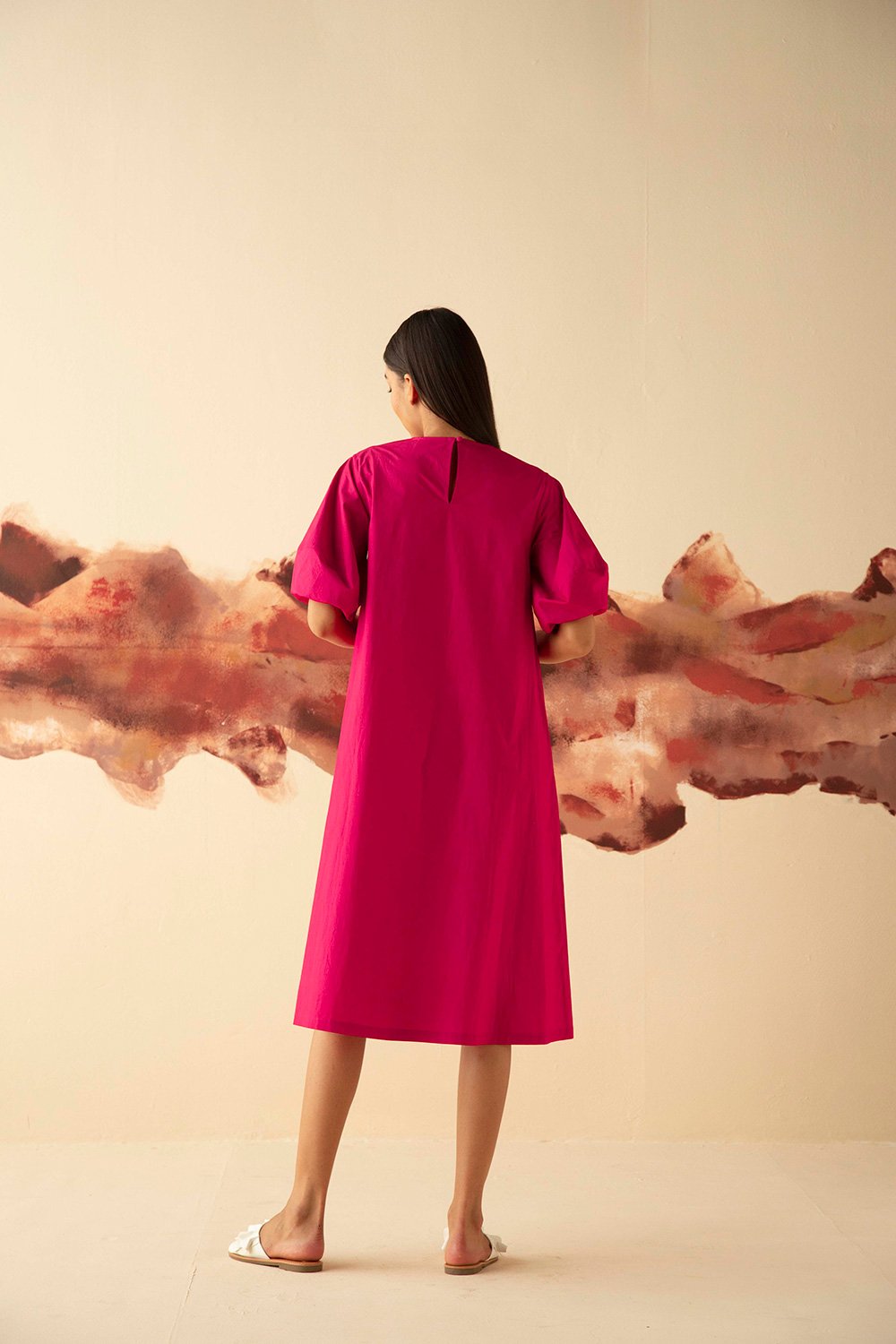 Margo Solid Dress | Rescue