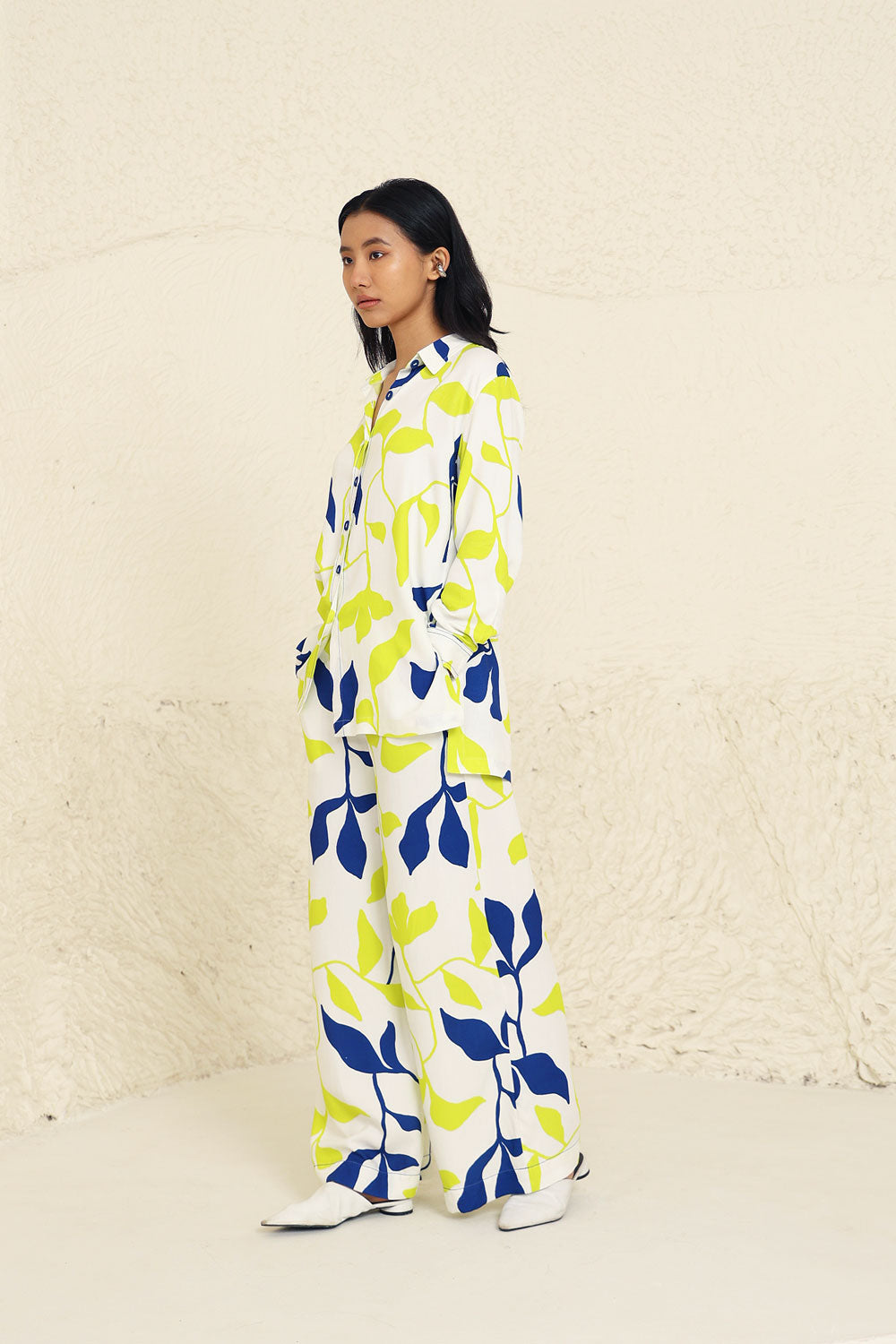 PARKER LIME PRINT CO-ORD