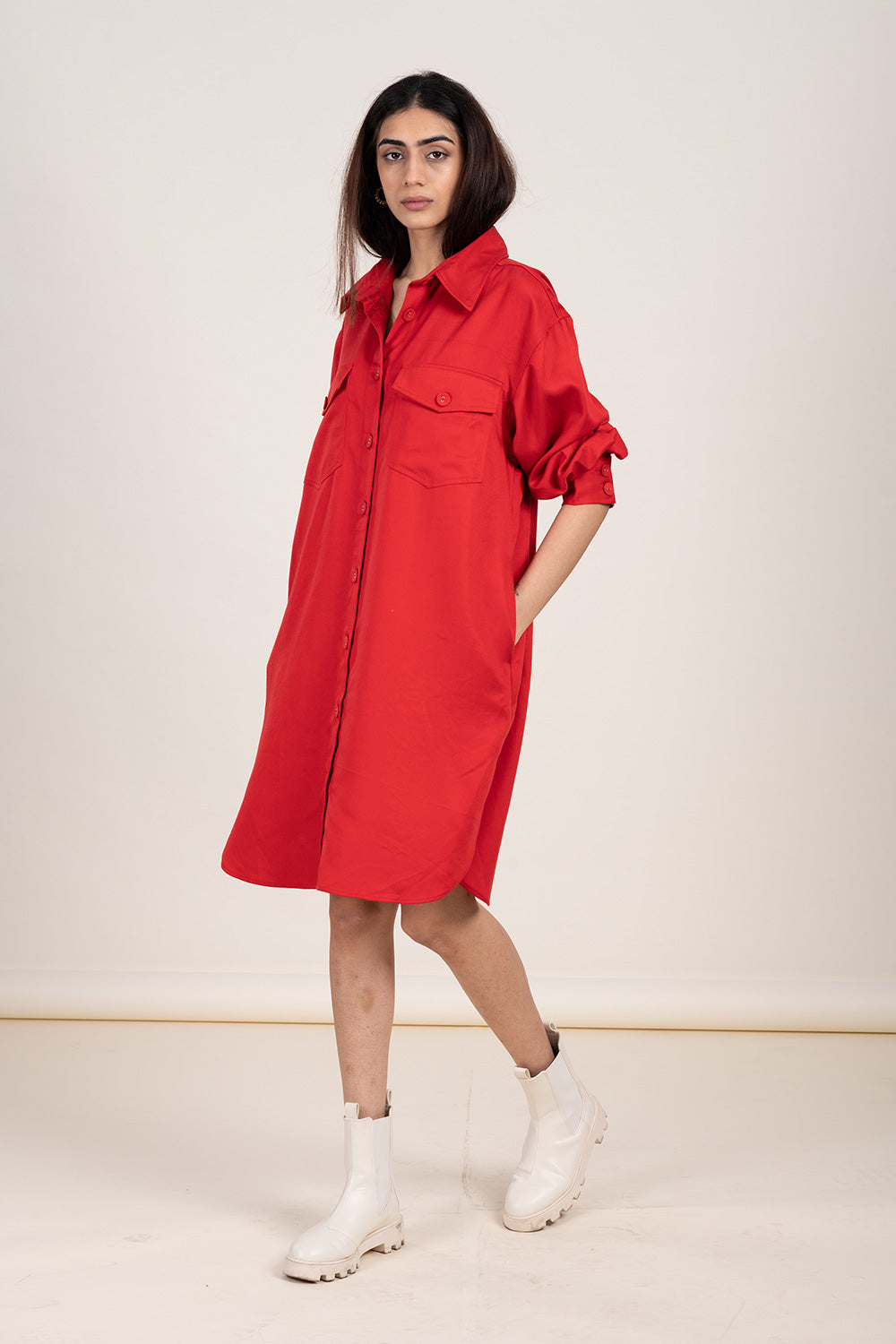 Millie Solid Overshirt