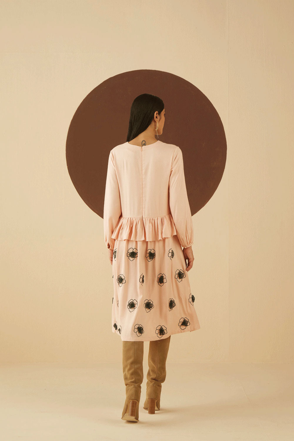 Tori Embroidered Dress