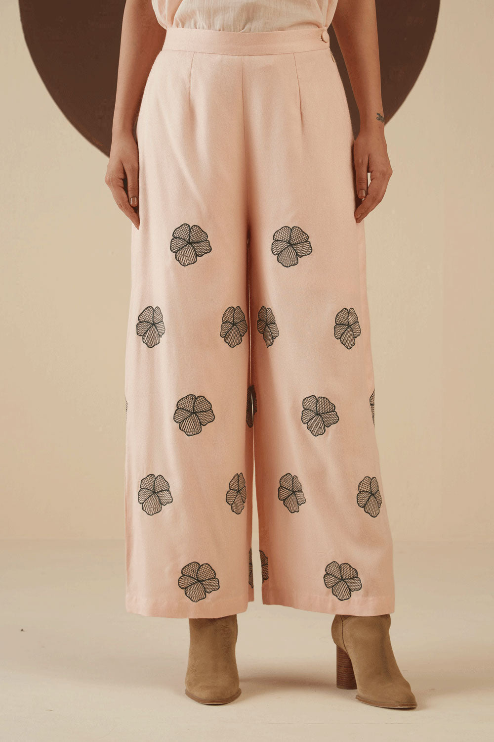 Nora Embroidered Trouser