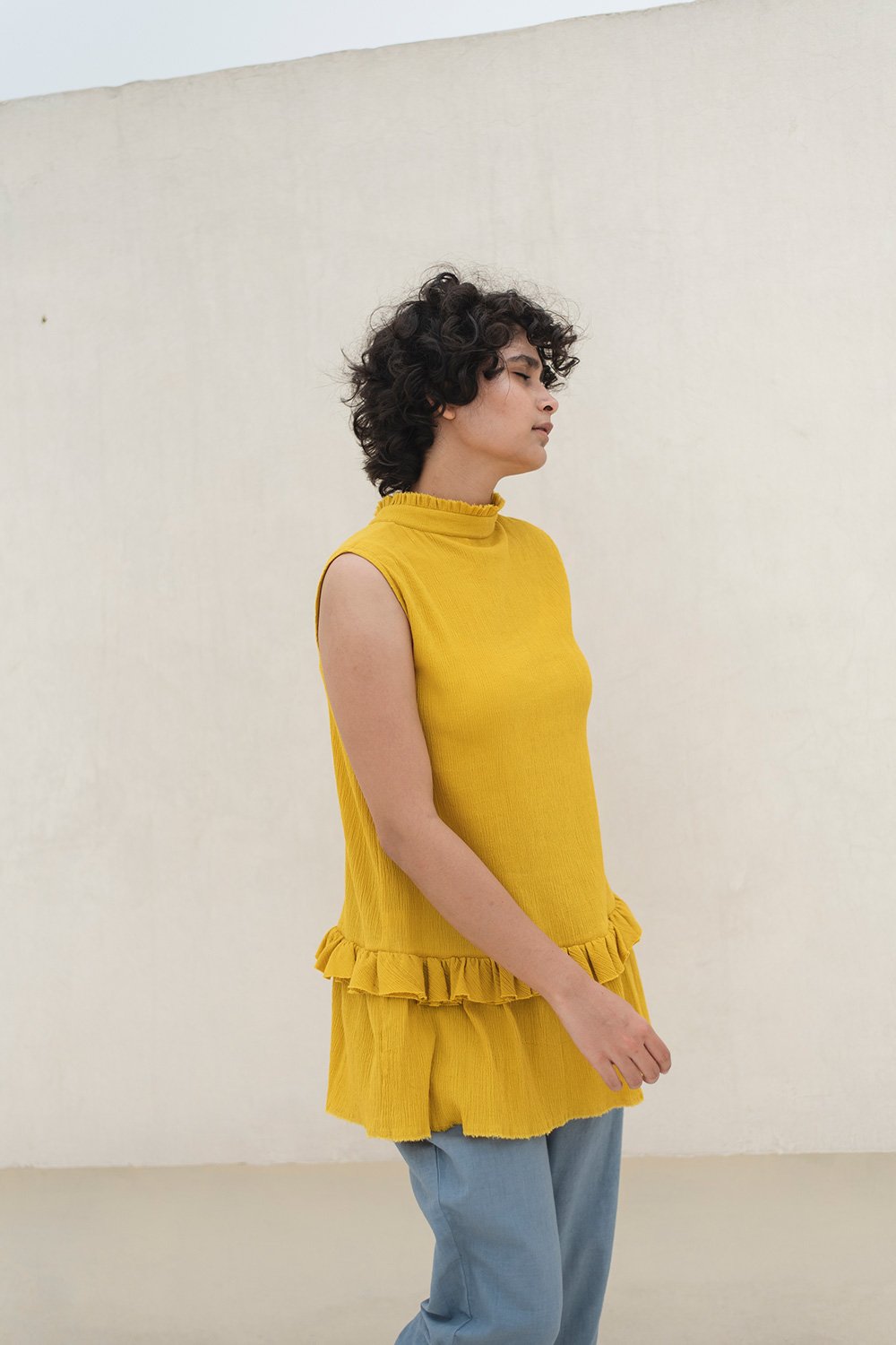 Frill Detail Top
