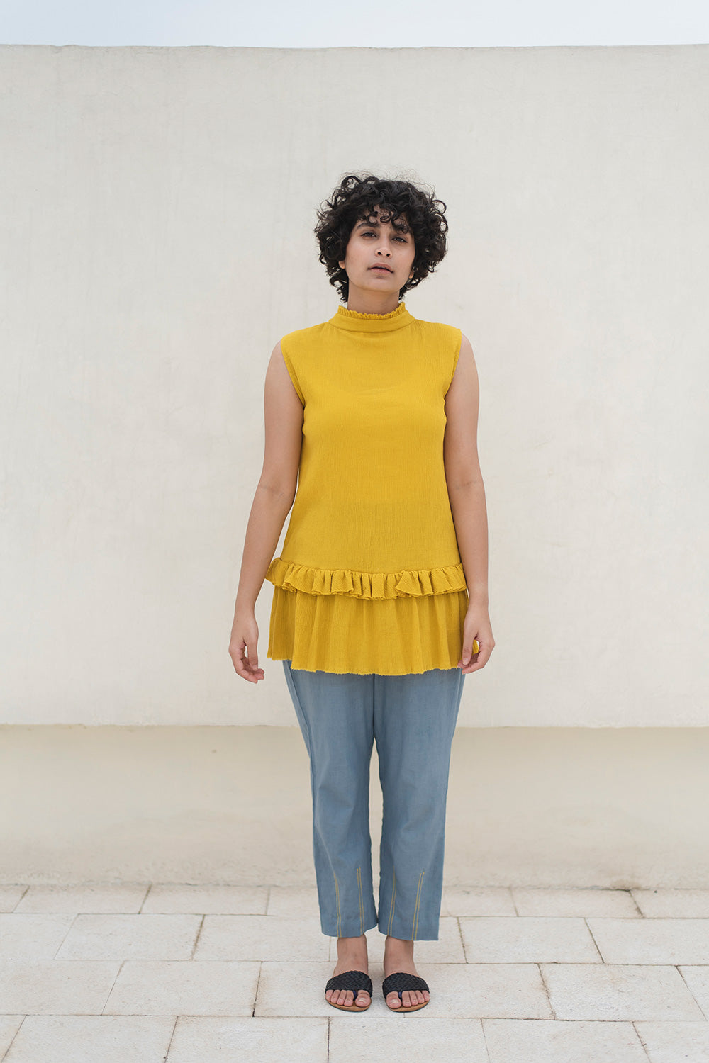 Frill Detail Top