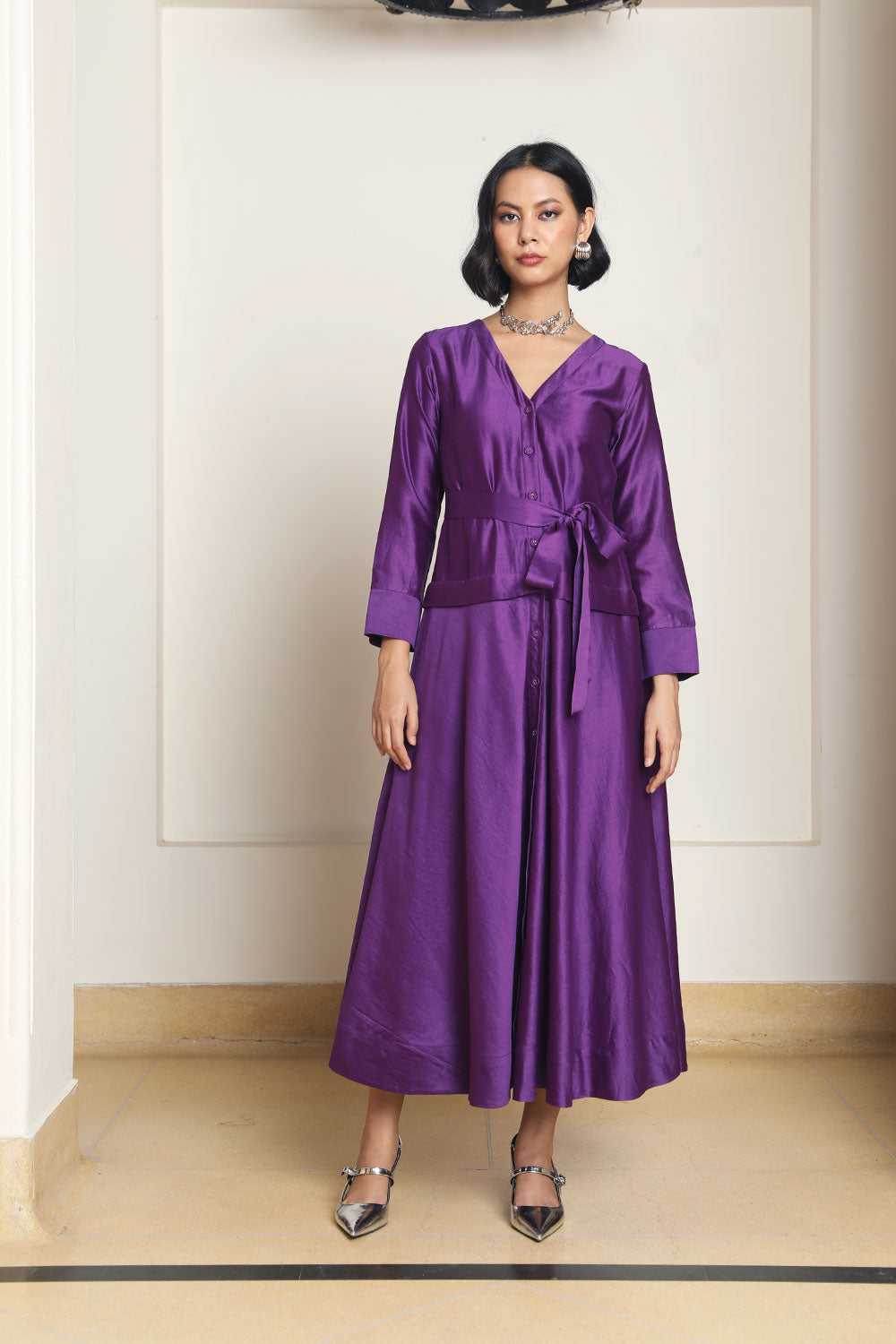 Kamil Purple Dress