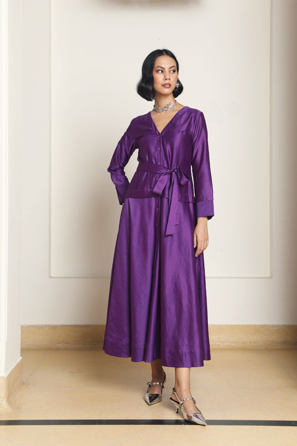 Kamil Purple Dress