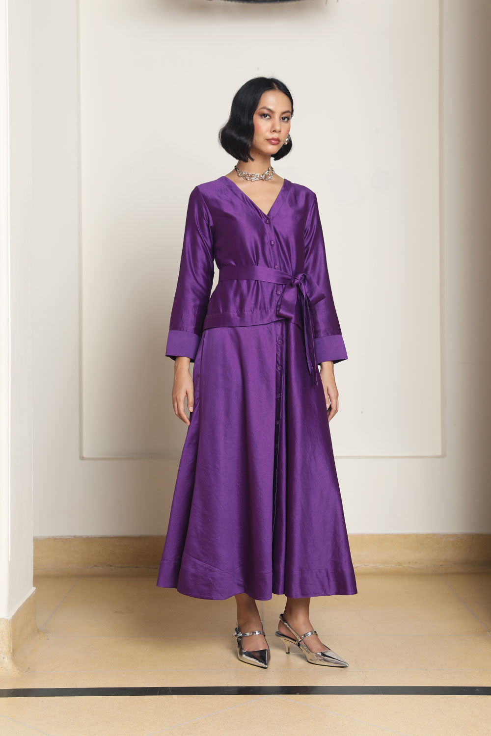 Kamil Purple Dress