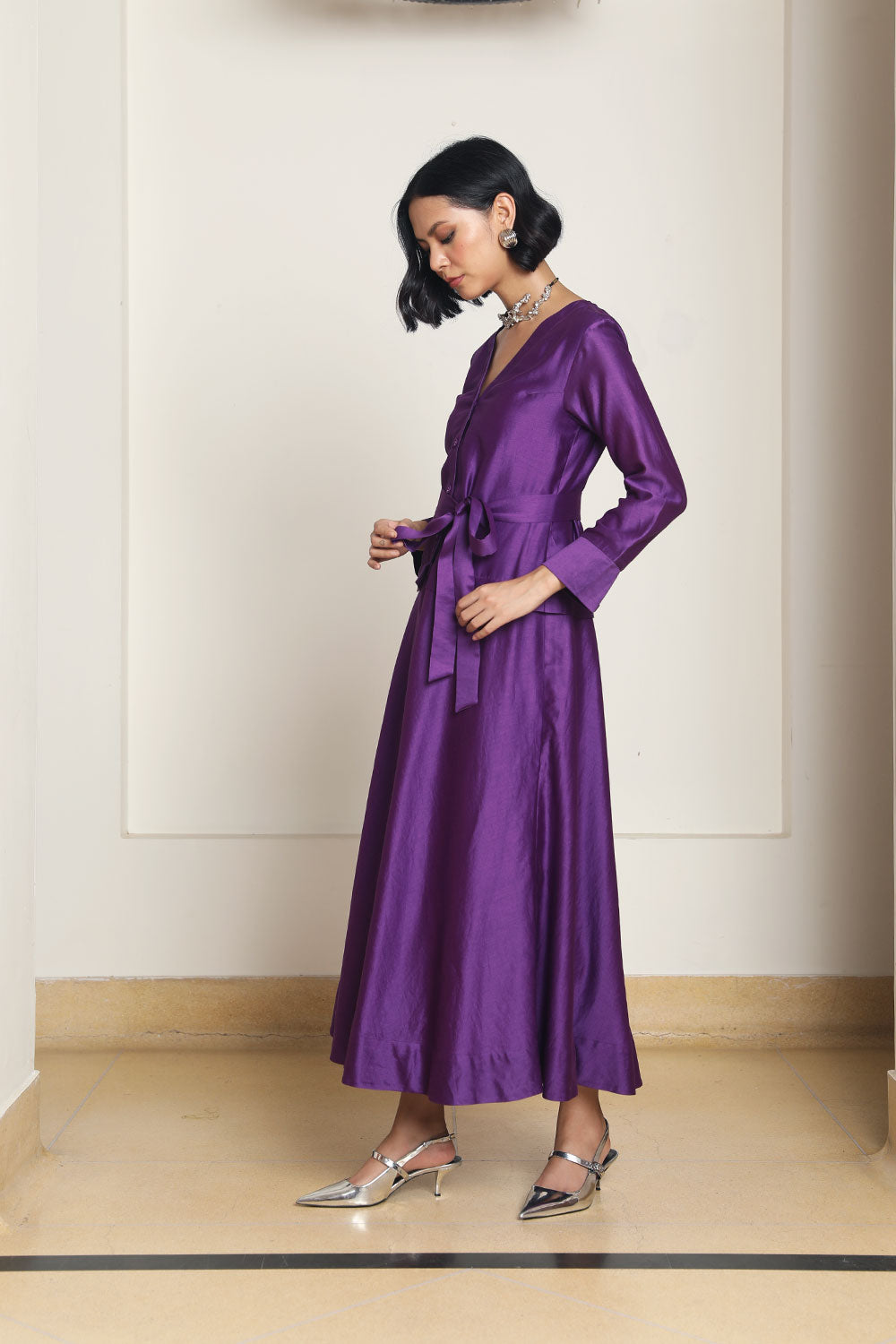 Kamil Purple Dress