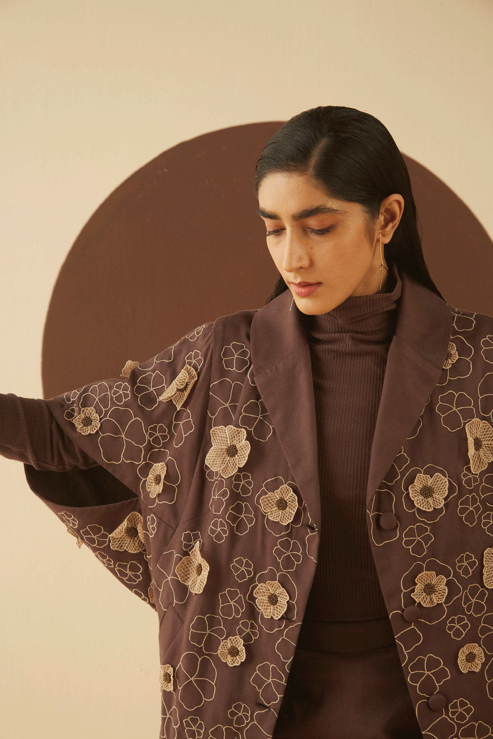 Flora Embroidered Coat