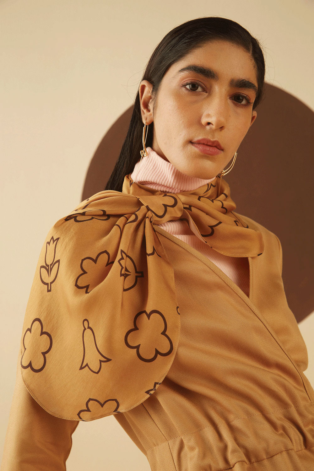 Celina Print Scarf