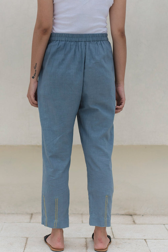 Narrow Trouser With Stitch Details
