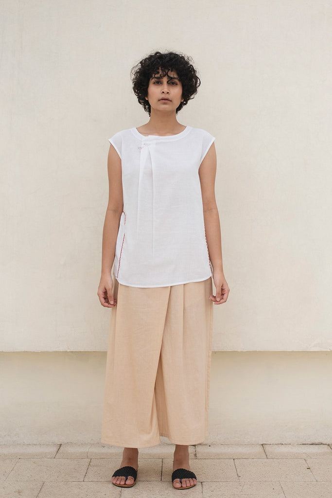 Double Pleat Top