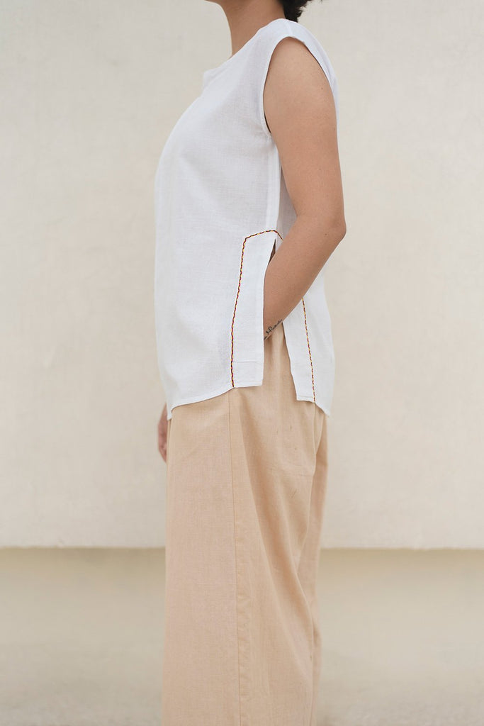 Double Pleat Top