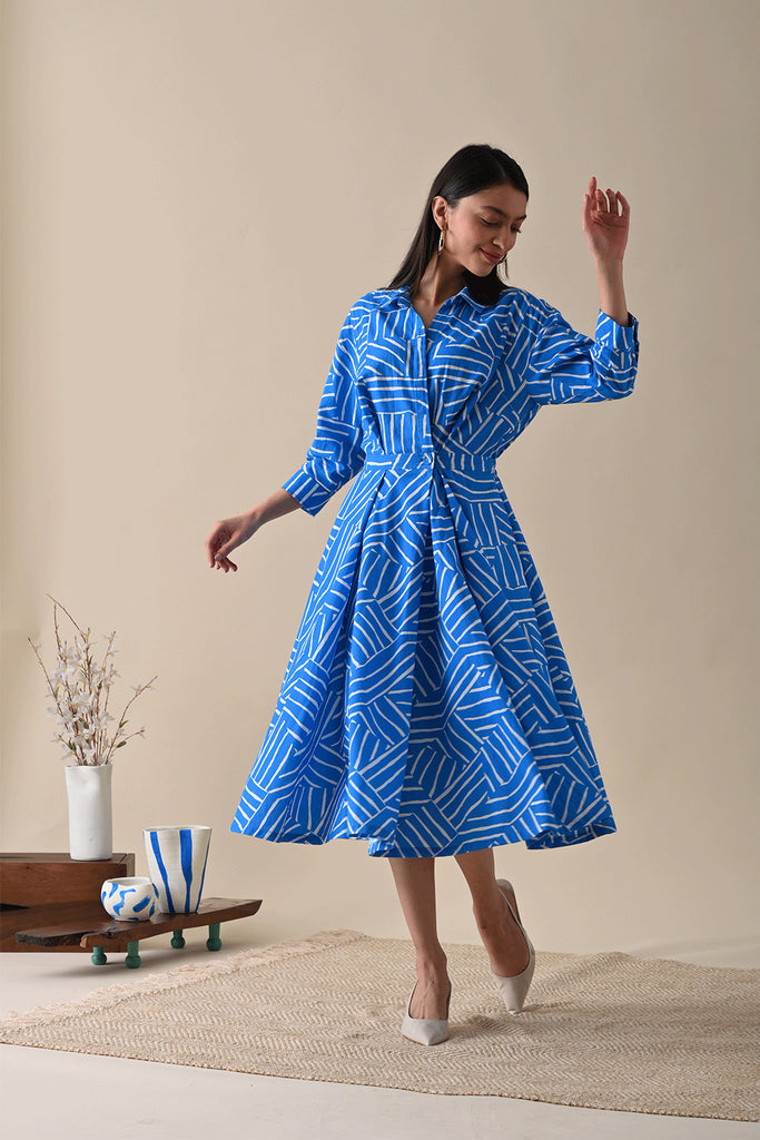 Eleanor Print Dress