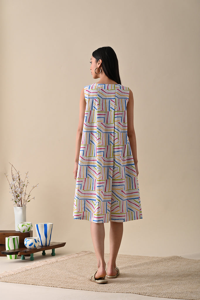 Sophie Multi Print Dress