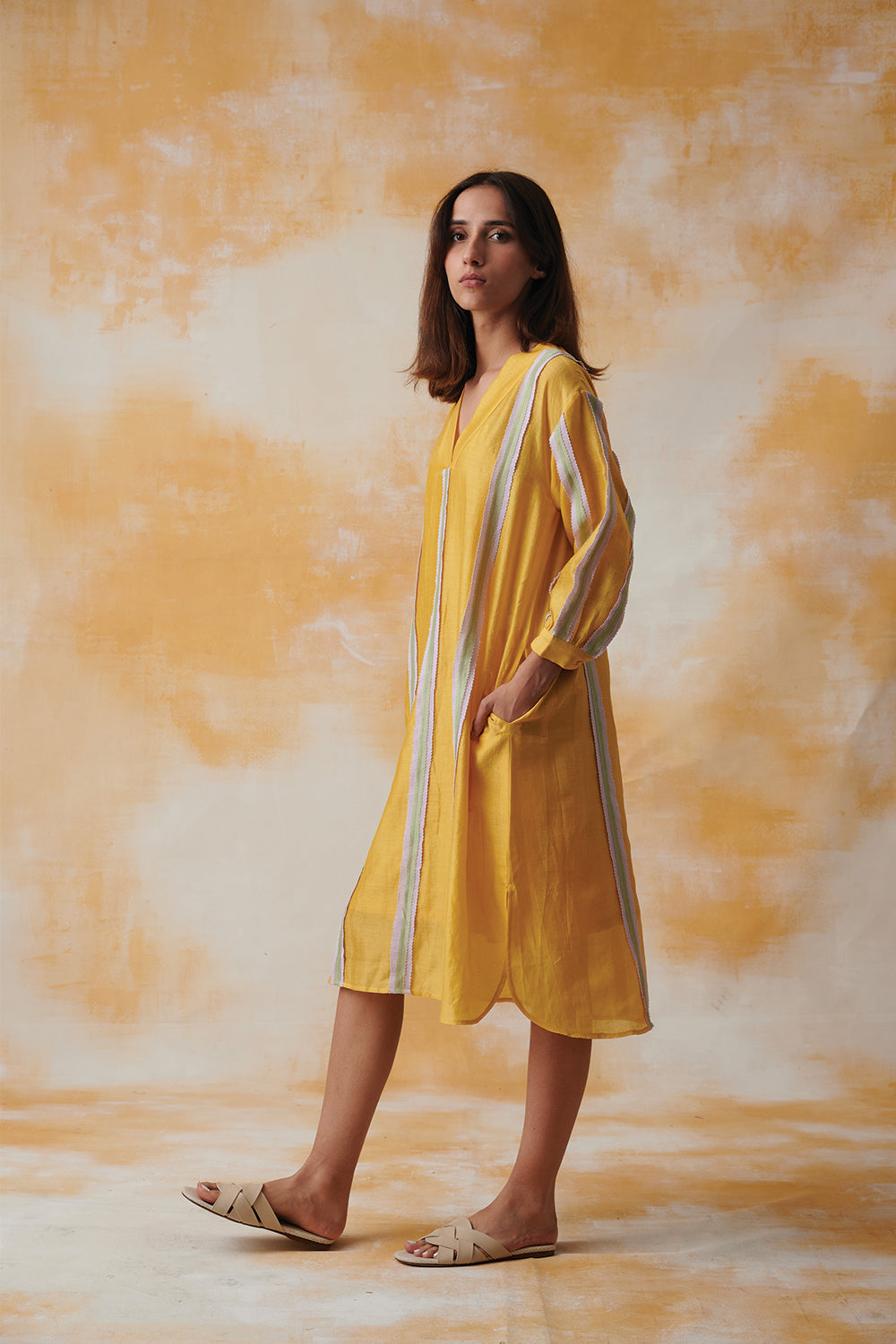 Helen Yellow Dress