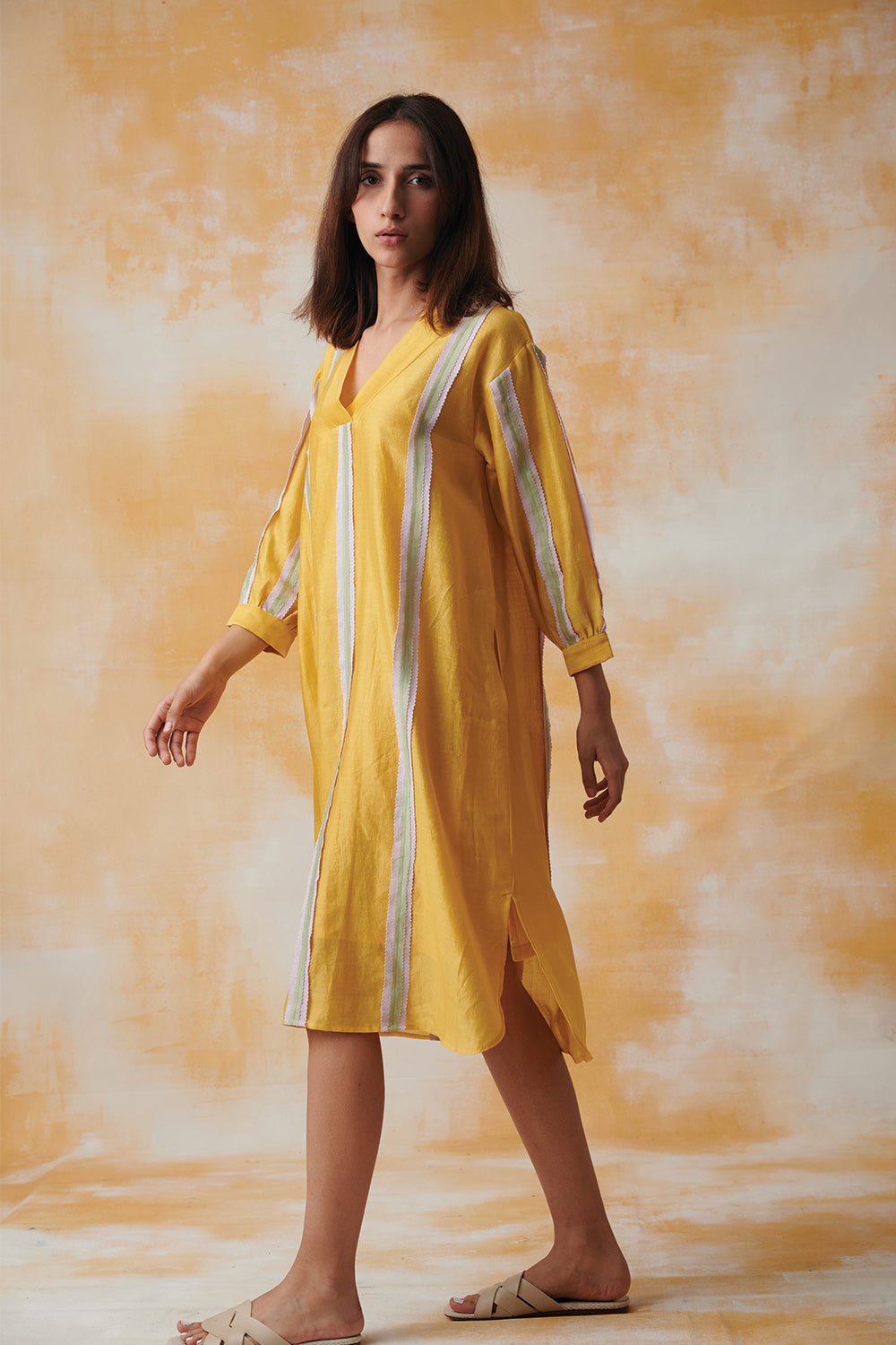 Helen Yellow Dress