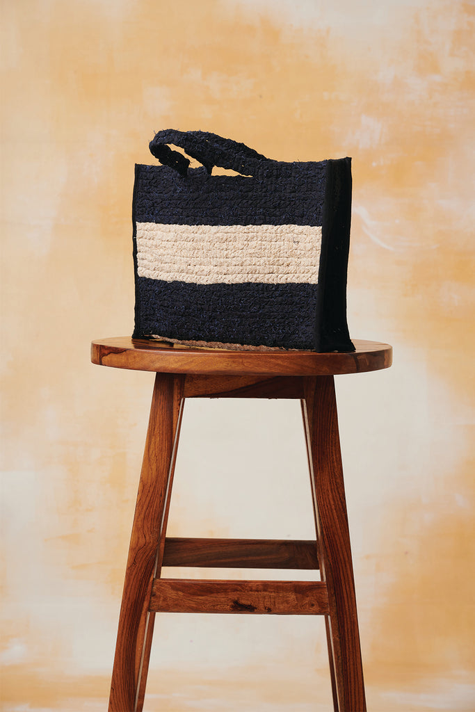 May Black Basket Bag