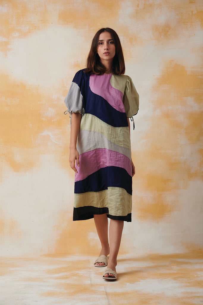 Mila Patchwork Dress