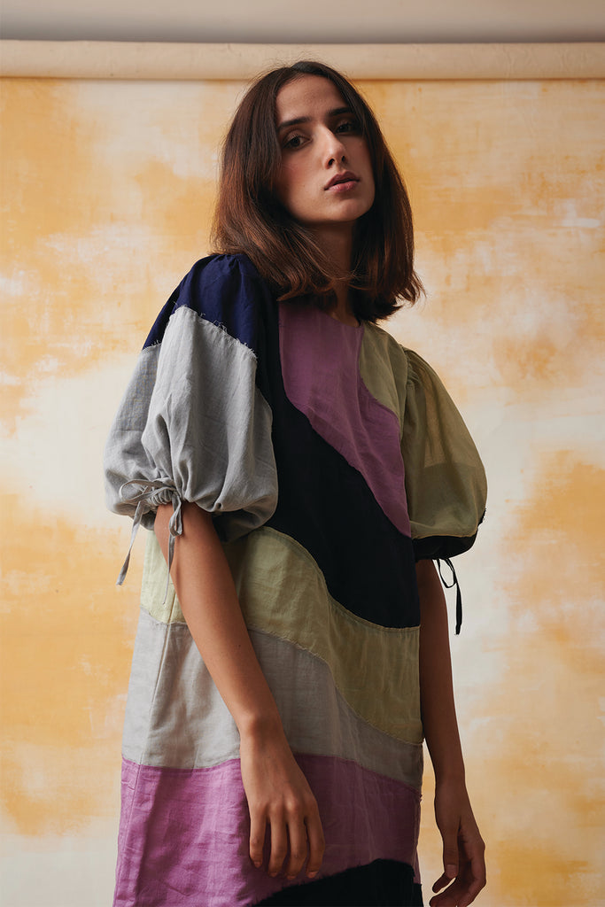 Mila Patchwork Dress